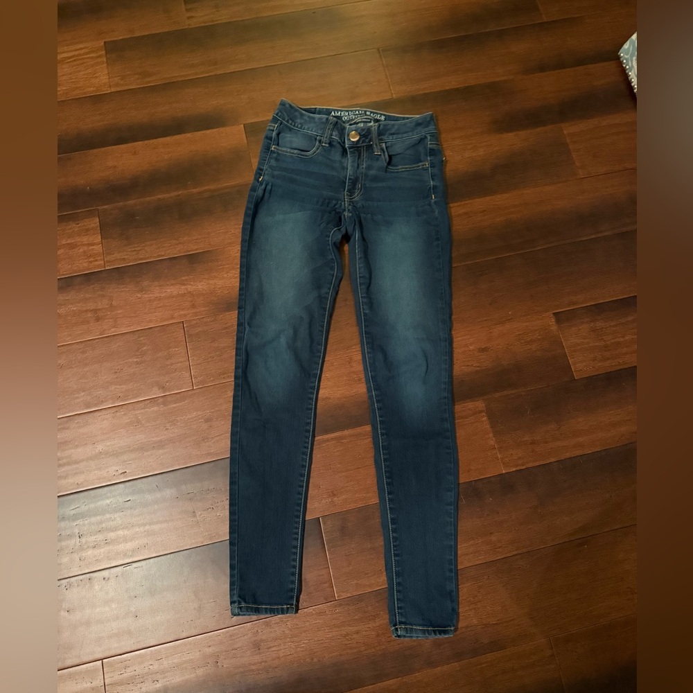American Eagle Outfitters Navy Skinny Jeans